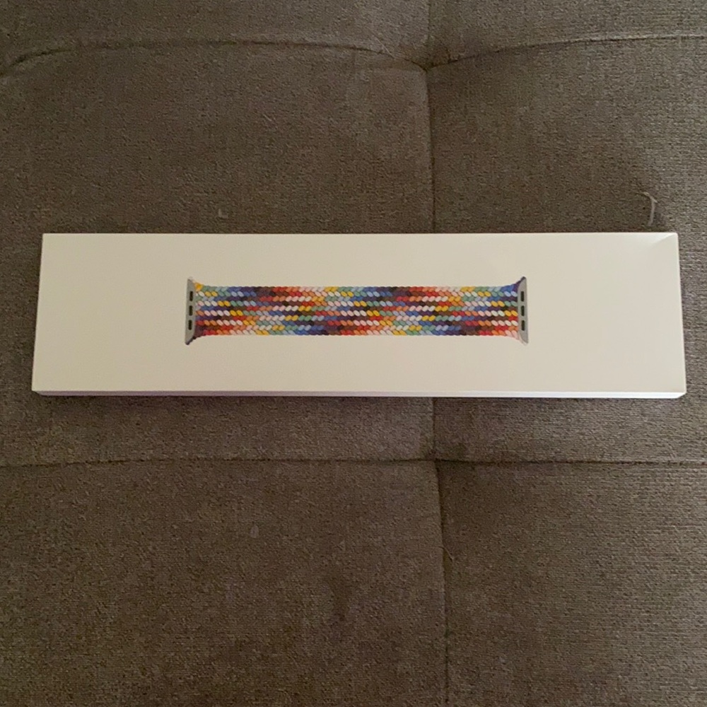 NWT New in box Apple Watch Pride edition Band